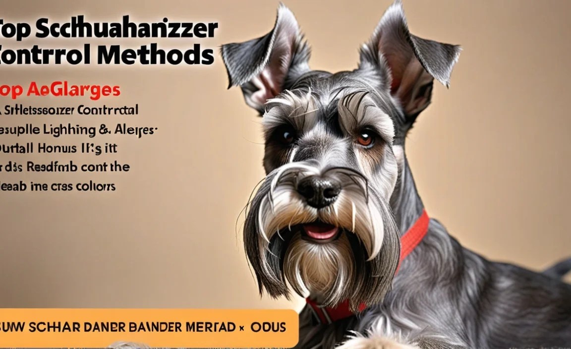 Top Schnauzer Dander Control Methods For Allergies