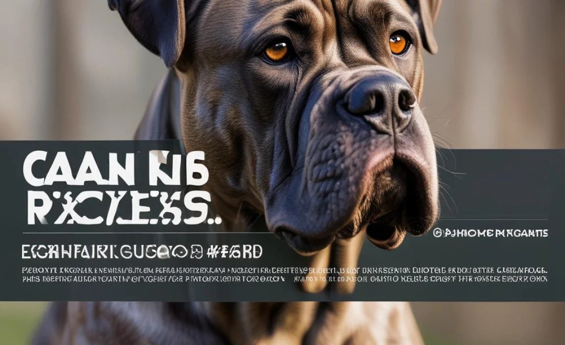Training Tools for a Well-Behaved Cane Corso