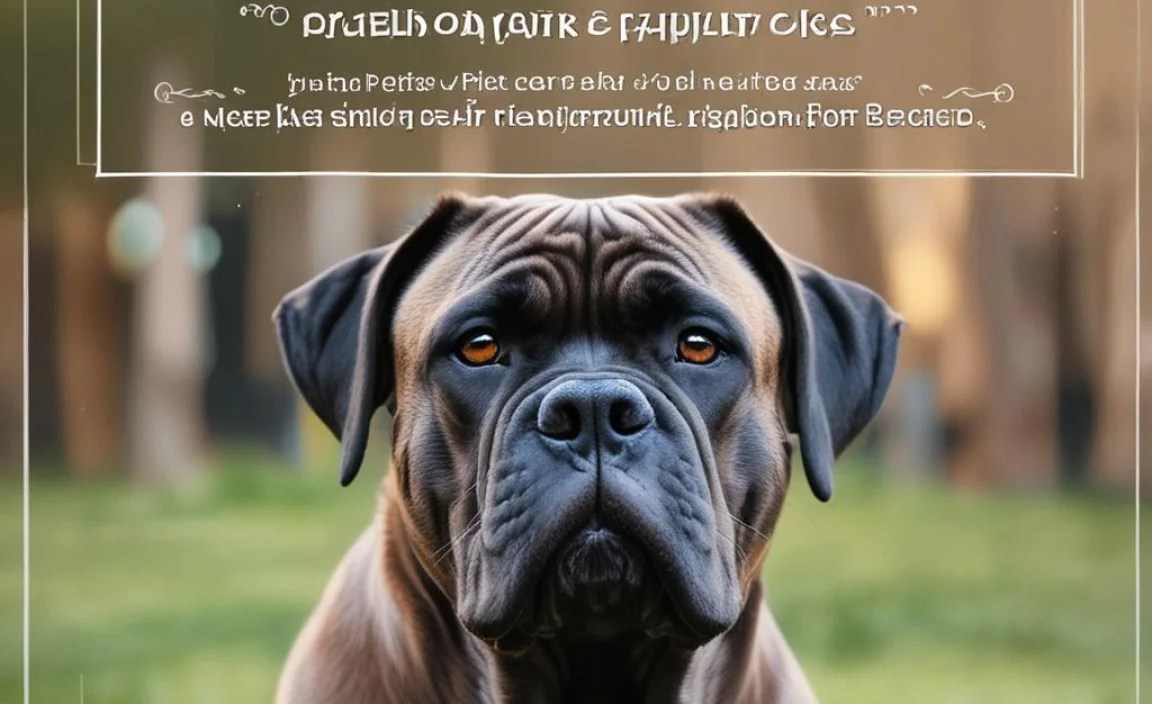 Training Your Cane Corso