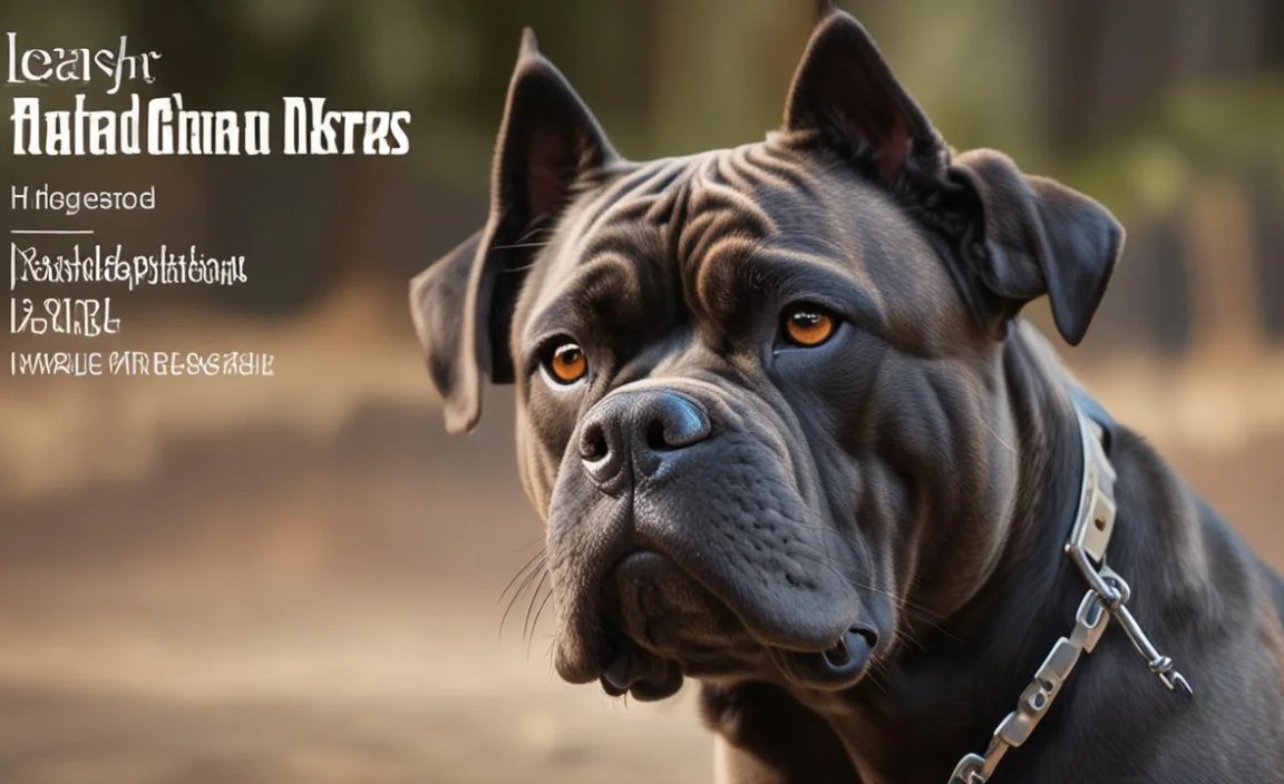 Training Your Cane Corso Effectively