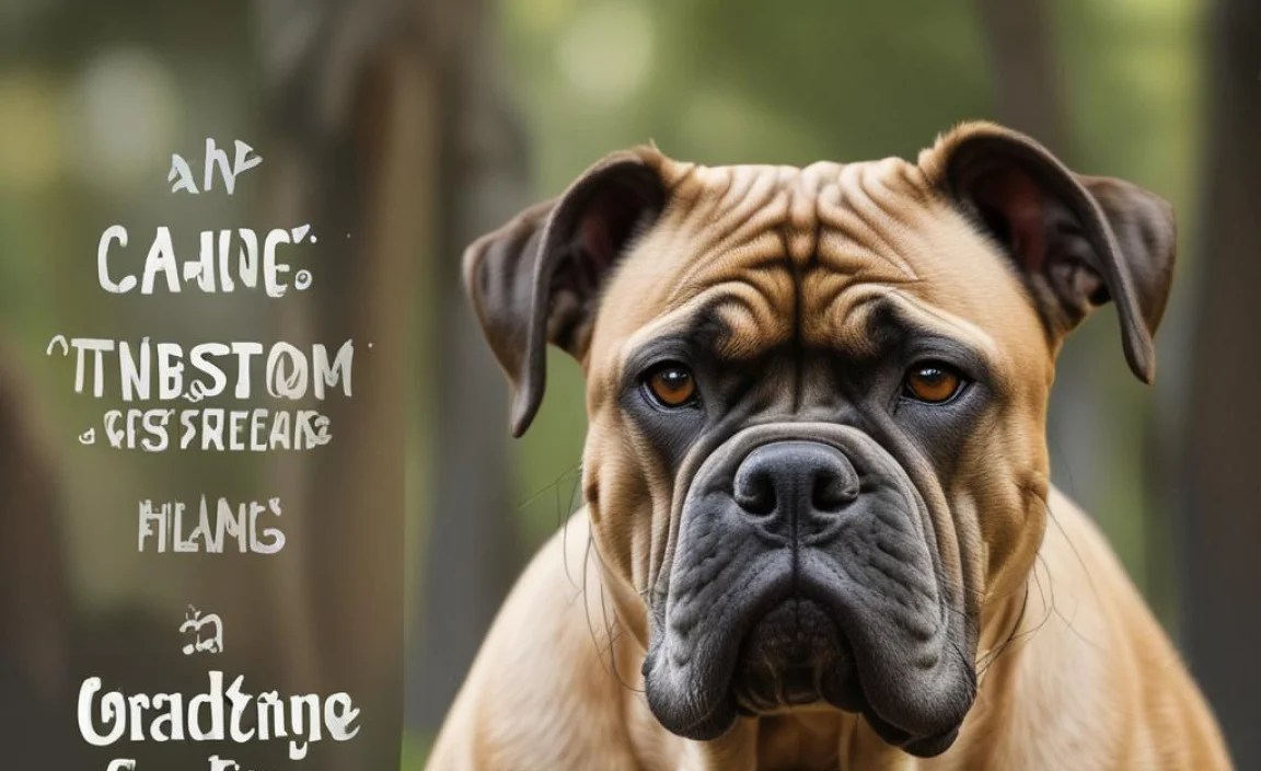 Understanding Cane Corso Aggression