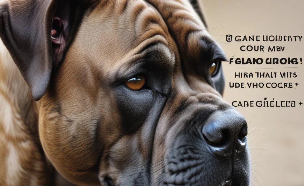 Understanding Cane Corso Behavior