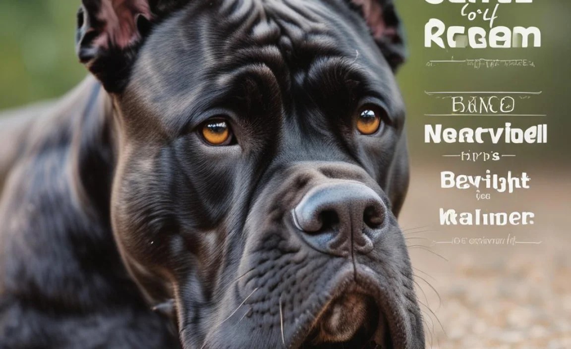 Understanding Cane Corso Behavior
