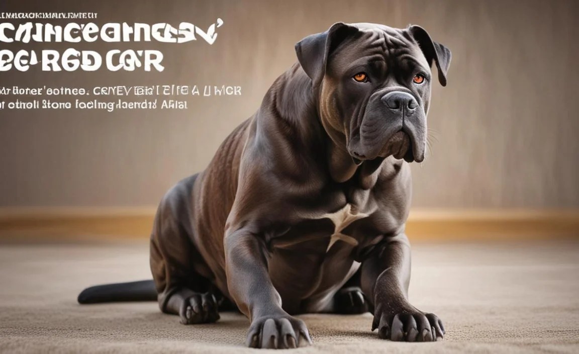 Understanding Cane Corso Behavior