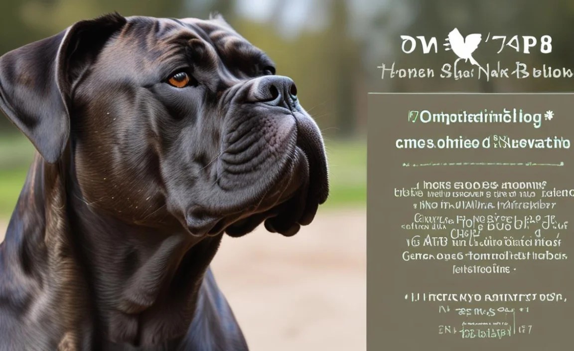 Understanding Cane Corso Behavior
