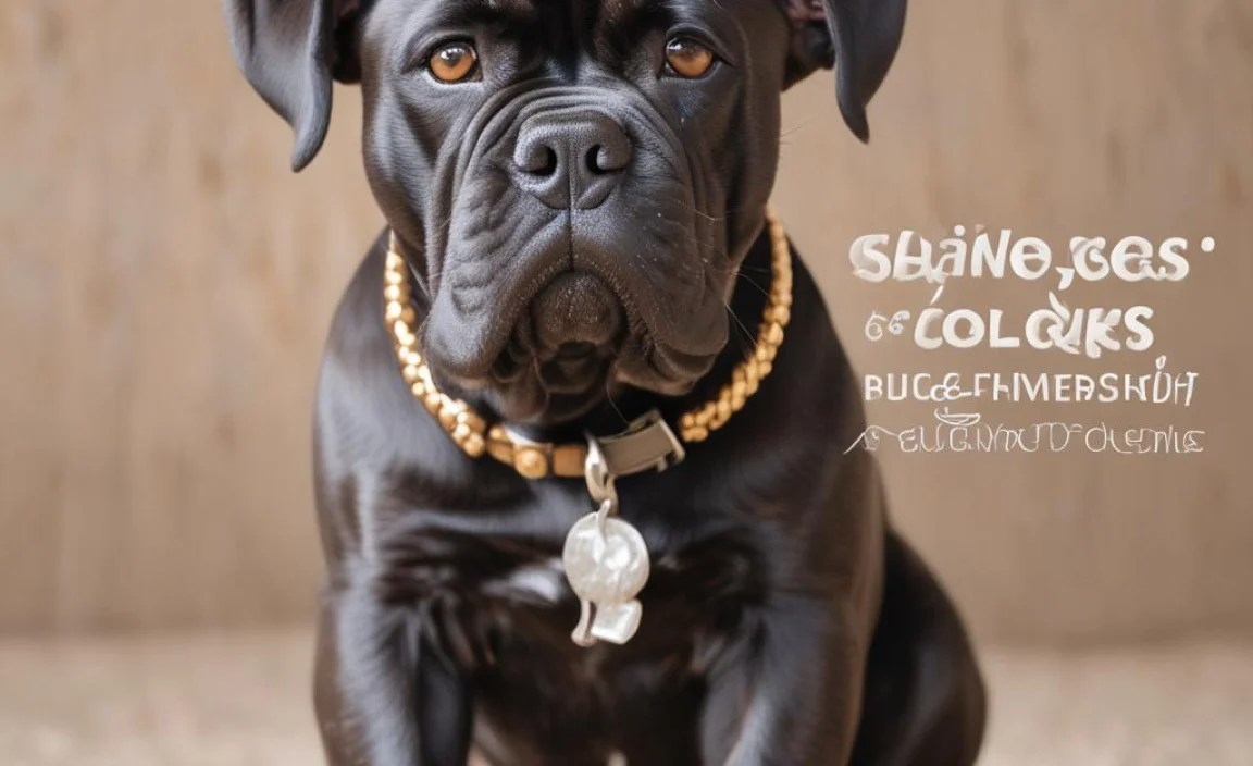 Understanding Cane Corso Collars