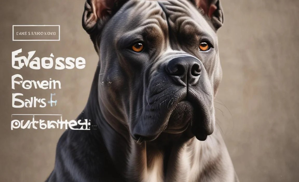 Understanding Cane Corso Grooming Needs