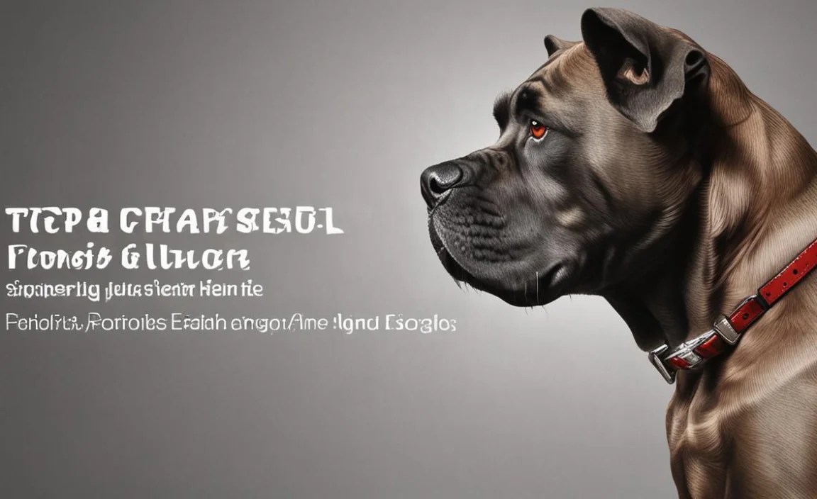 Understanding Cane Corso Intelligence