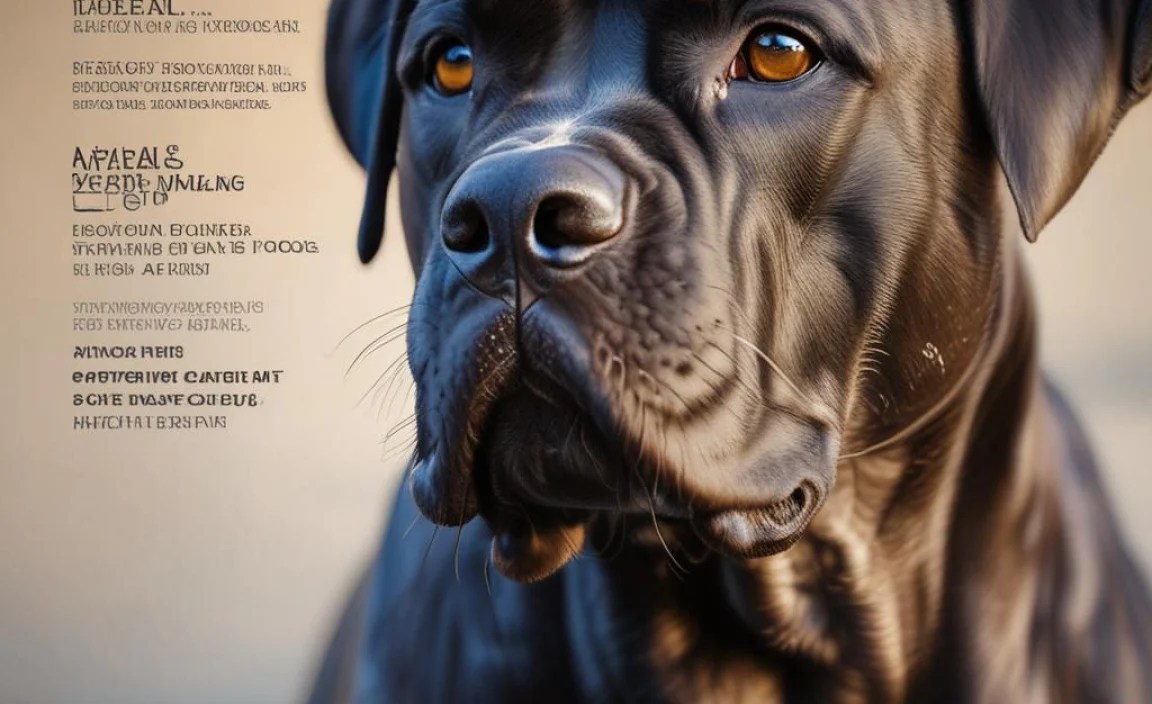 Understanding Cane Corso Needs
