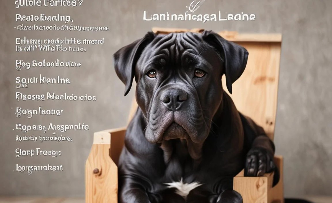 Understanding Cane Corso’s Nutritional Needs
