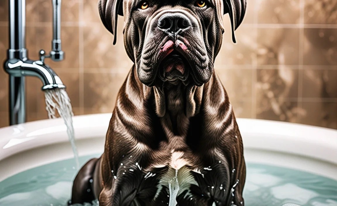 Understanding the Cane Corso’s Bathing Needs