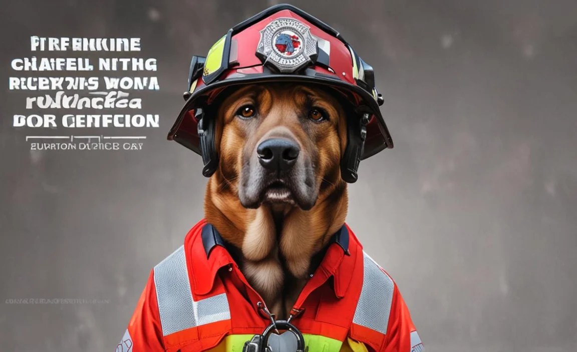 Certification Process for Firefighter Support Dogs