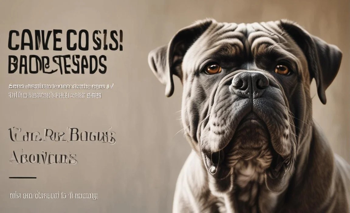 Brushing Frequency for Cane Corso