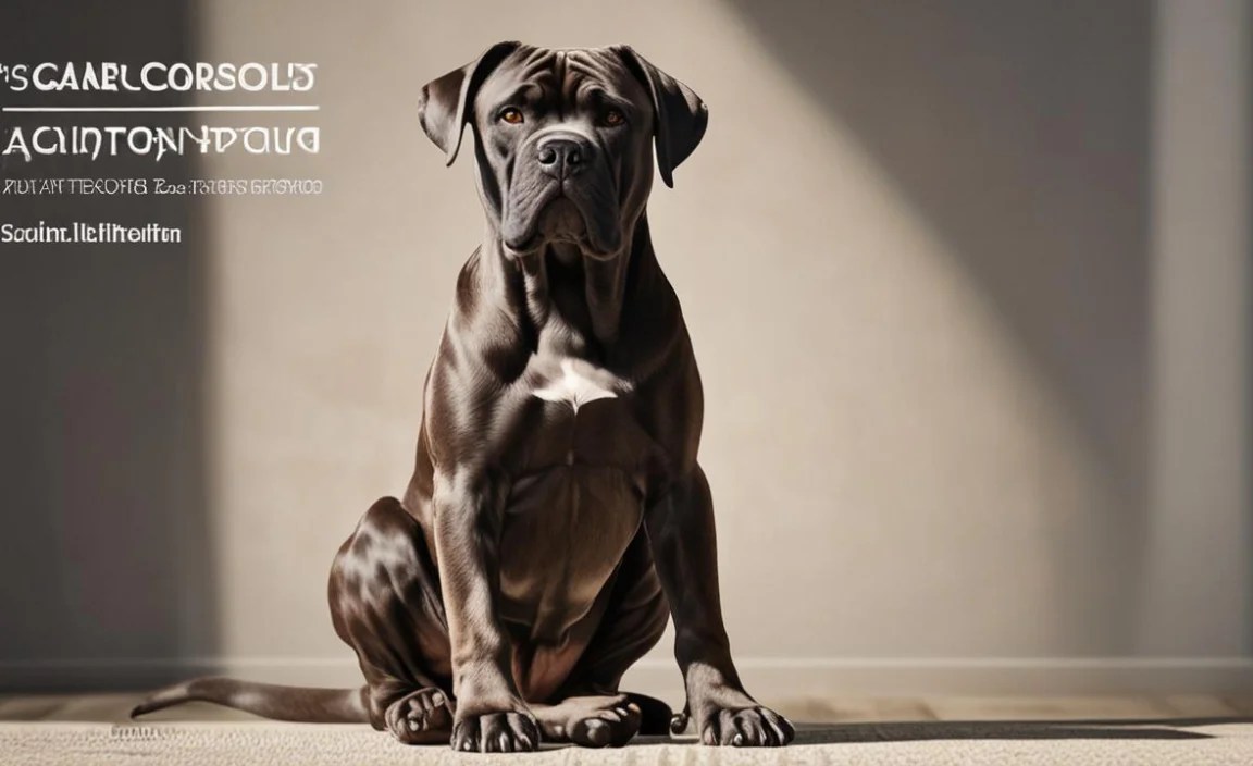 Cane Corso Adoption Process