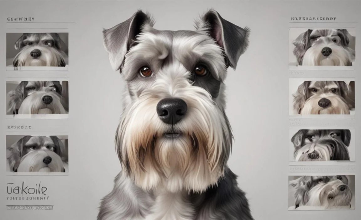 Frequency Chart for Different Schnauzer Sizes