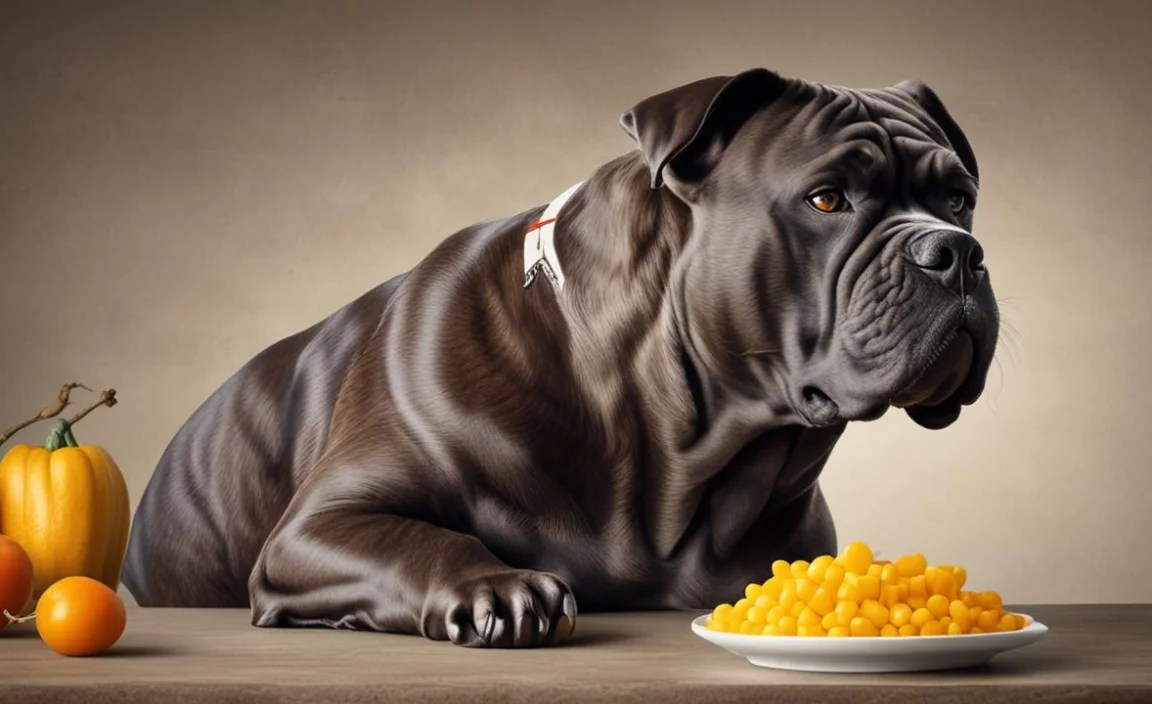 Key Nutritional Components for Cane Corso