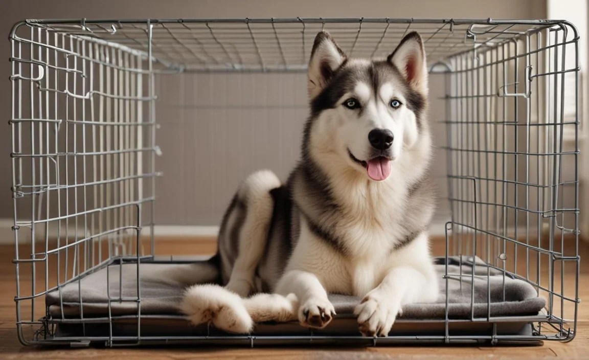 Maintaining Your Husky&rsquo;s Crate