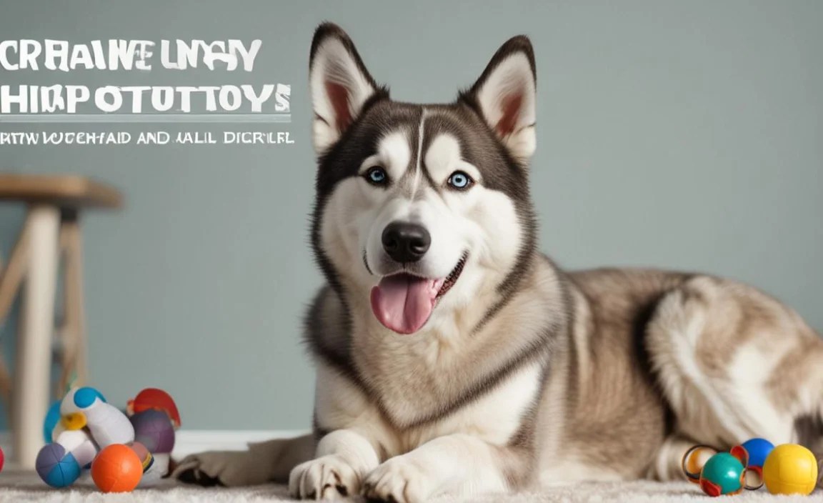 Materials Needed for DIY Husky Toys