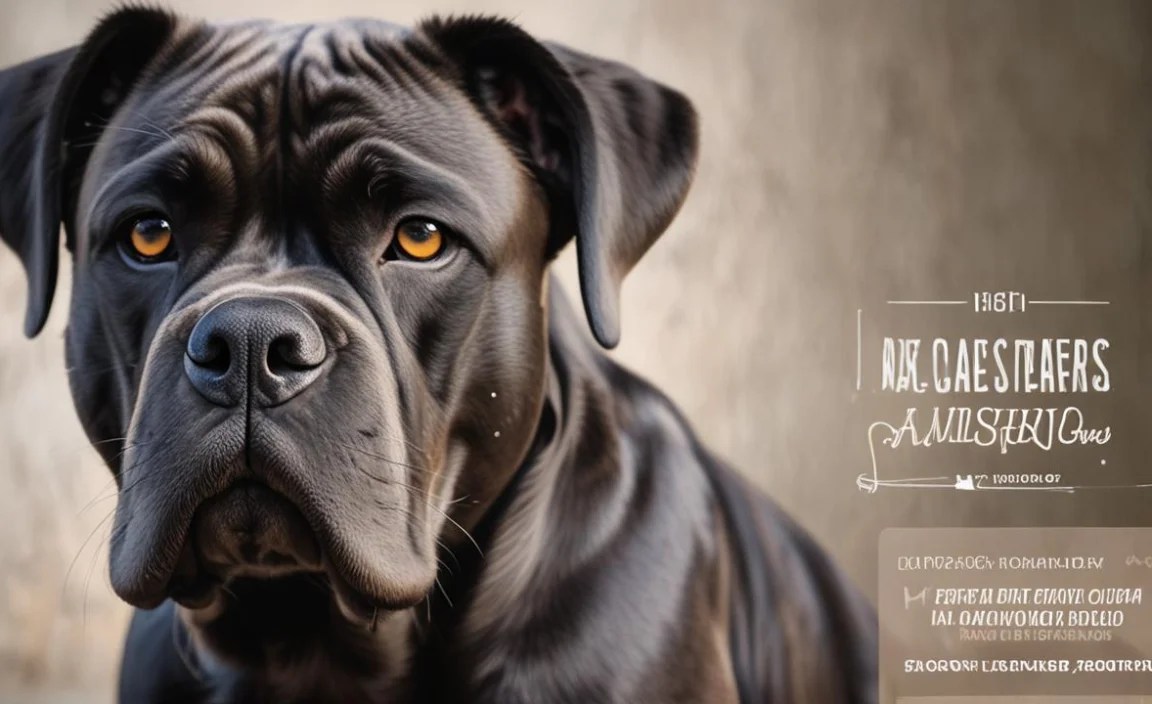 Preparing for Cane Corso Adoption
