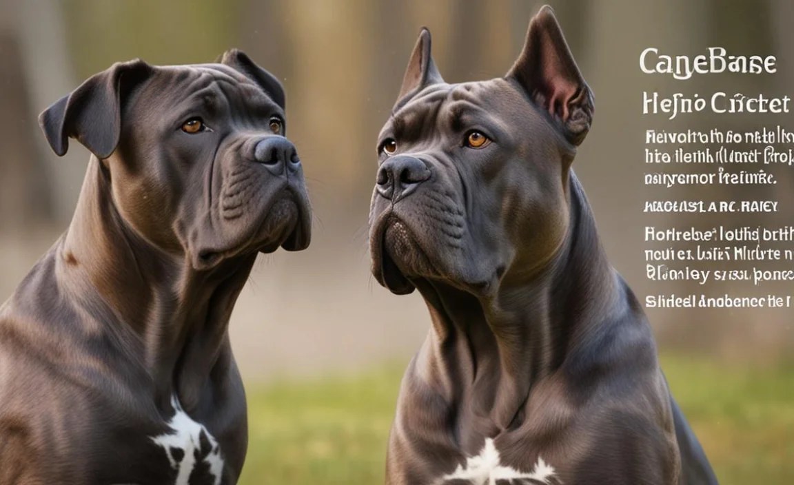 The Adoption Process for Cane Corsos