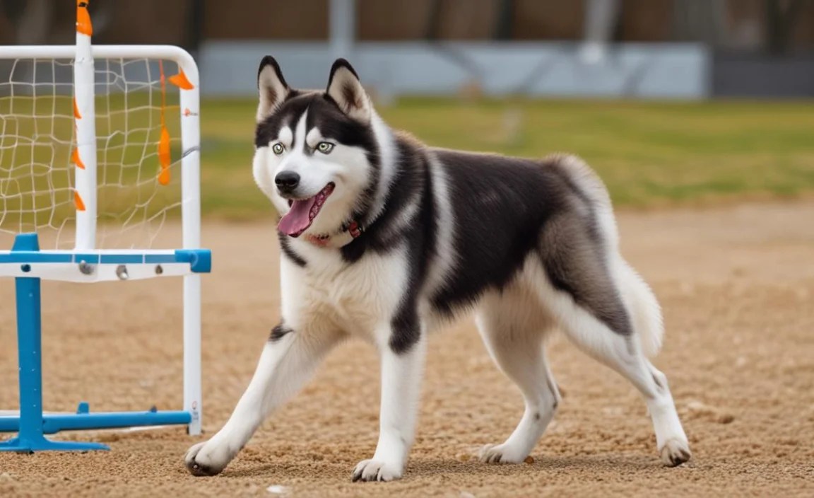 Training Techniques for Huskies in Flyball