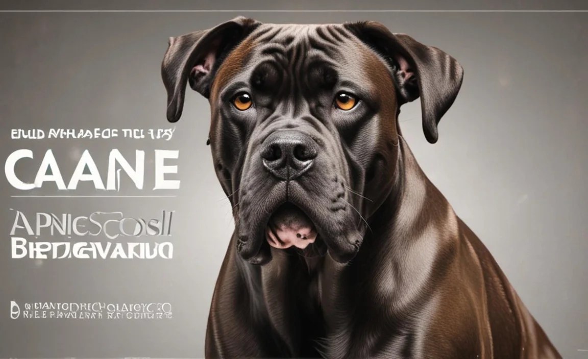 Understanding Cane Corso Behavior