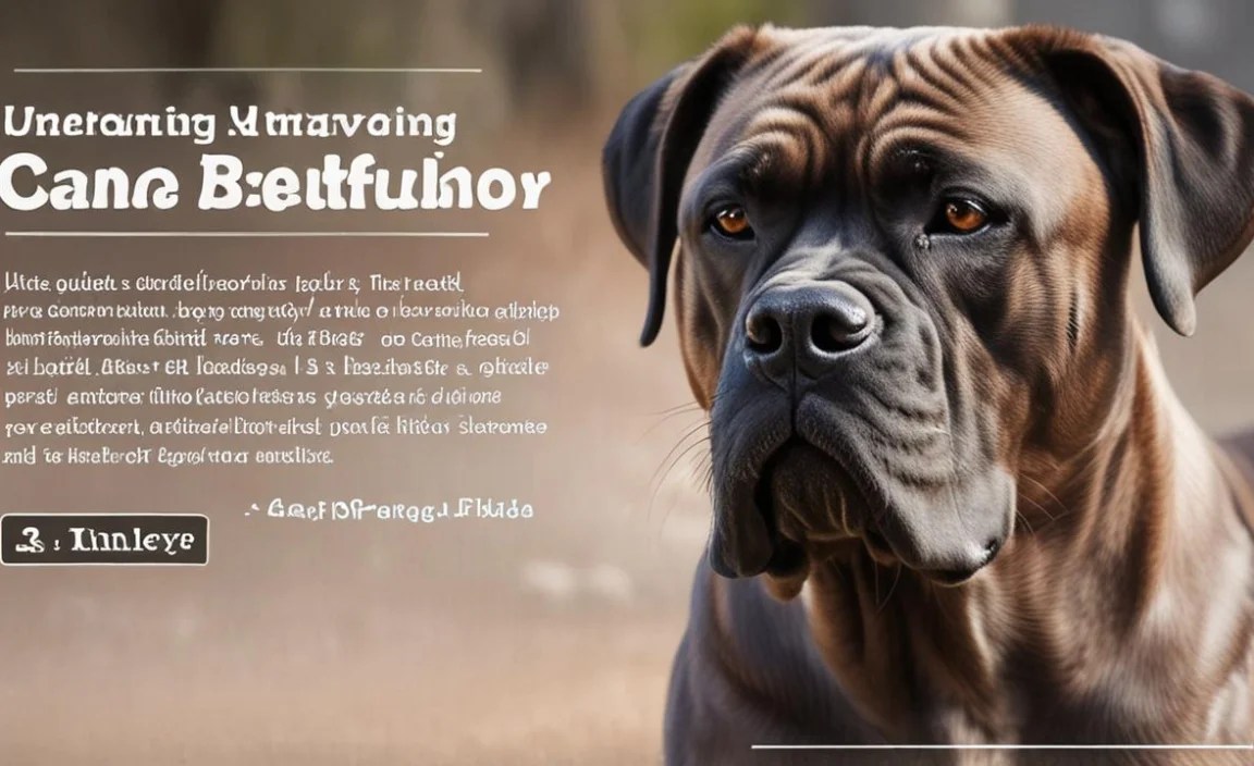 Understanding Cane Corso Temperament