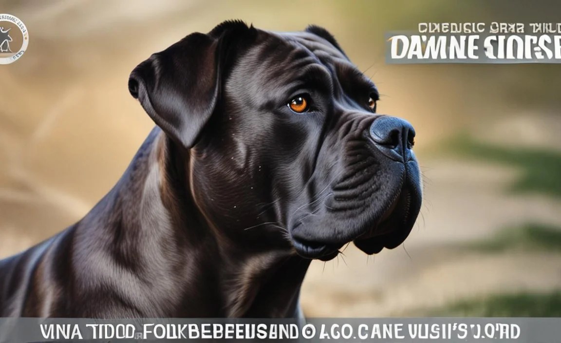 Understanding the Cane Corso&rsquo;s Nutritional Needs