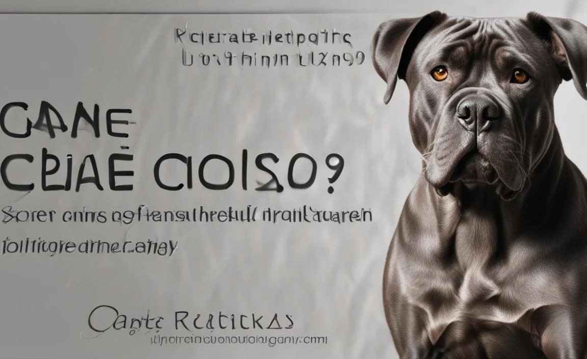 Cane Corso Beginner Tips: Essential Guide With Pictures