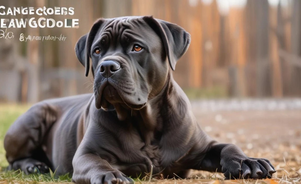 Cane Corso Colors, Laws & Teething: Your Complete Guide