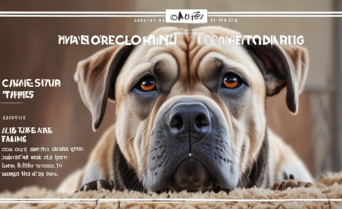 Cane Corso Crate Training: Essential Care Tips You Need!