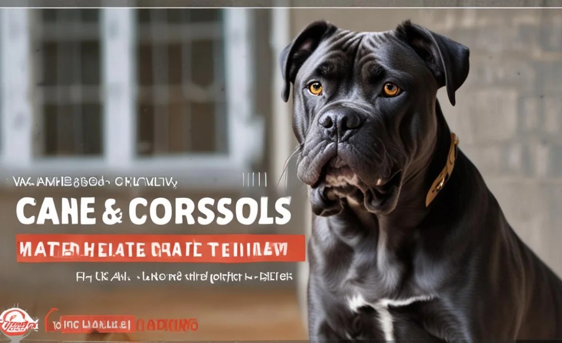 Cane Corso Crate Training: Master Obedience Today!