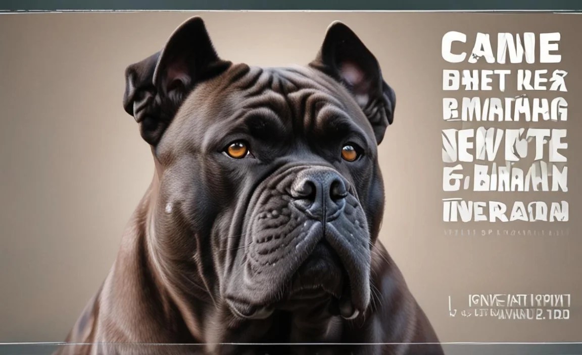 Cane Corso Diet: Genius Mental Stimulation