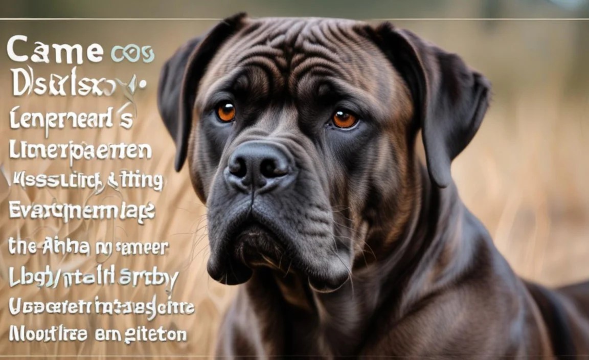 Cane Corso: Insurance, Temperament & Training Tips