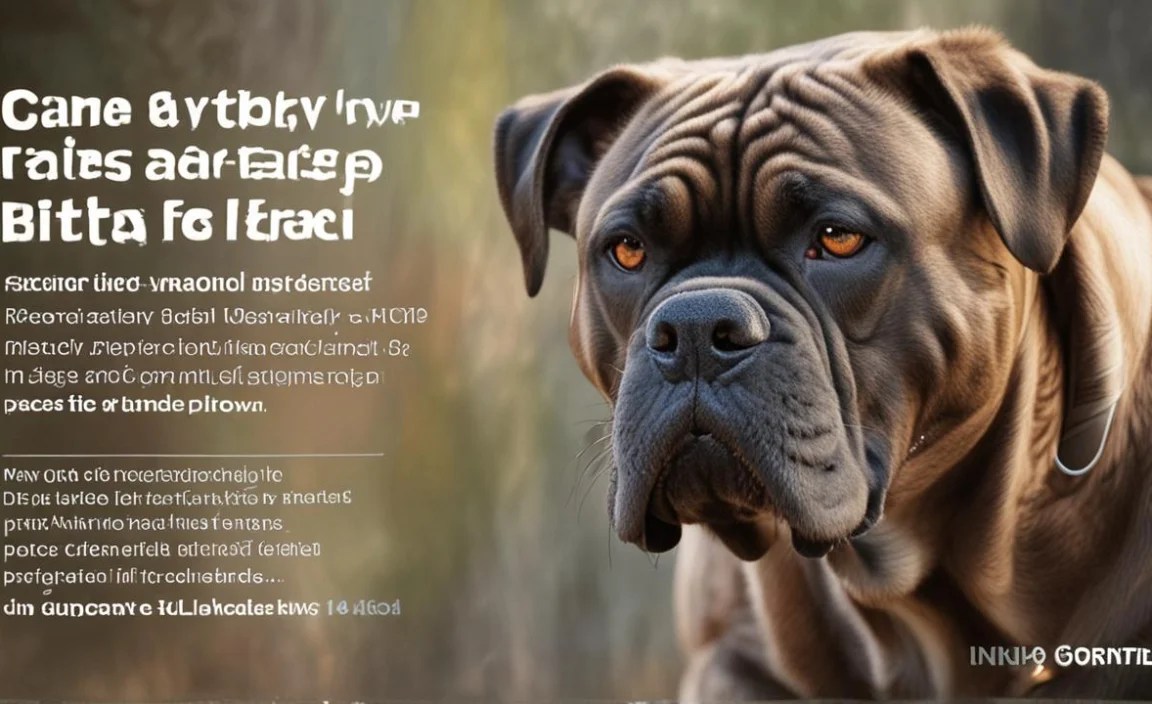 Essential Gear for Your Cane Corso