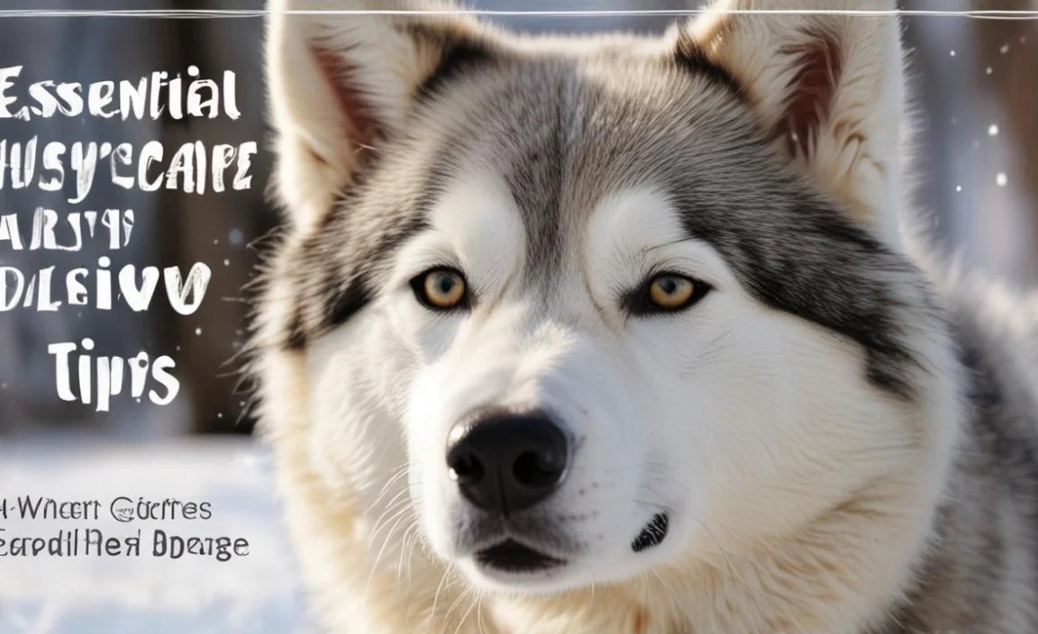 Essential Husky Coat Care Tips For Winter Bliss!