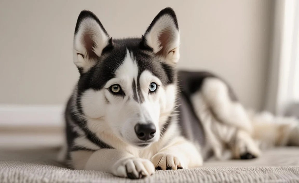 How much exercise do Huskies need daily?
