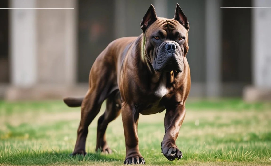 How much exercise does a Cane Corso really need?