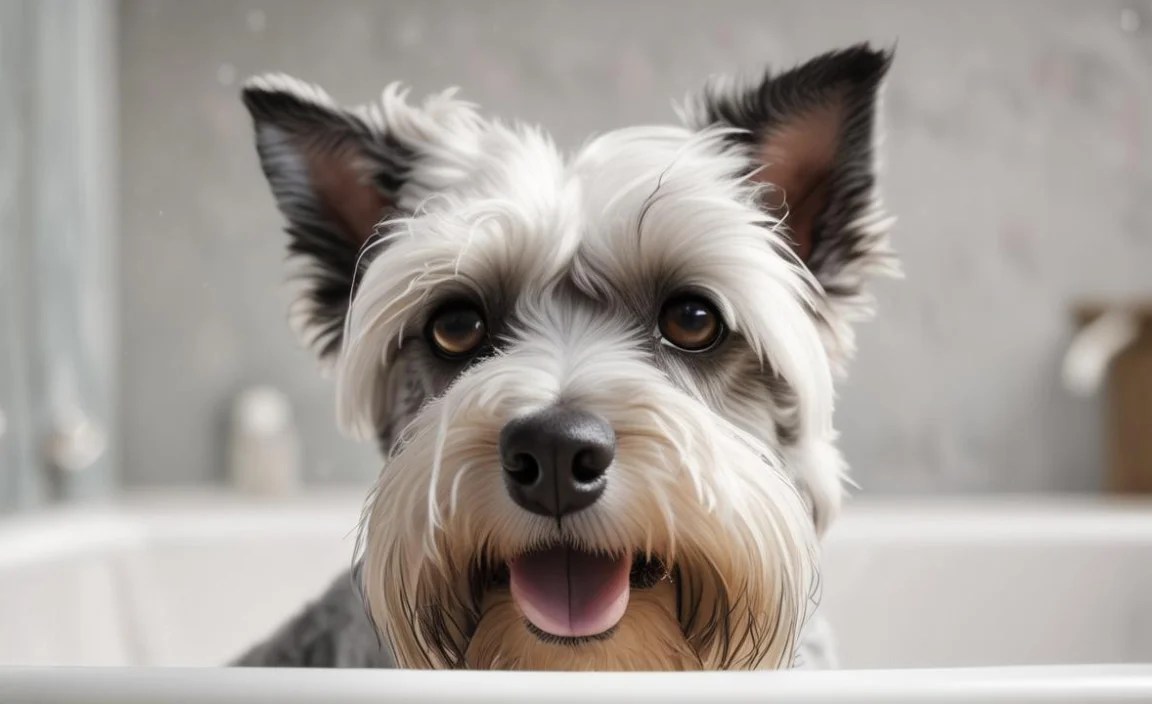 How often should I bathe my schnauzer?