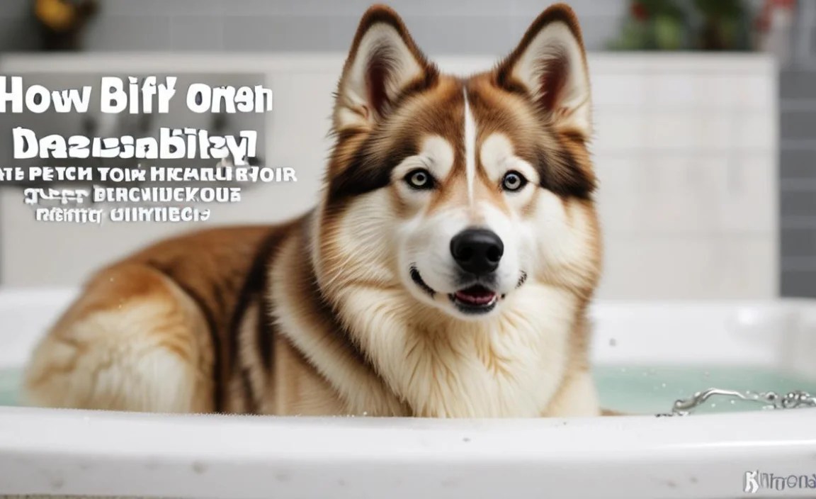 How Often Should You Bathe Your Husky? Bath Frequency Tips