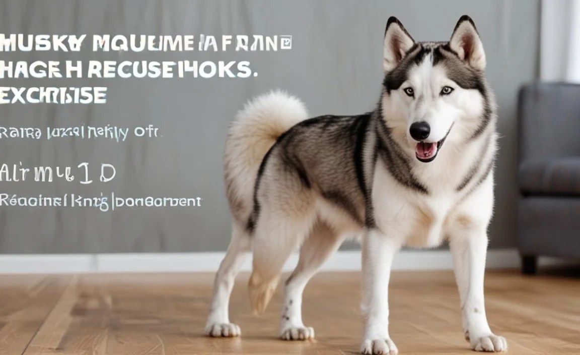 Husky Apartment Exercise Hacks: Keep Your Pup Active!