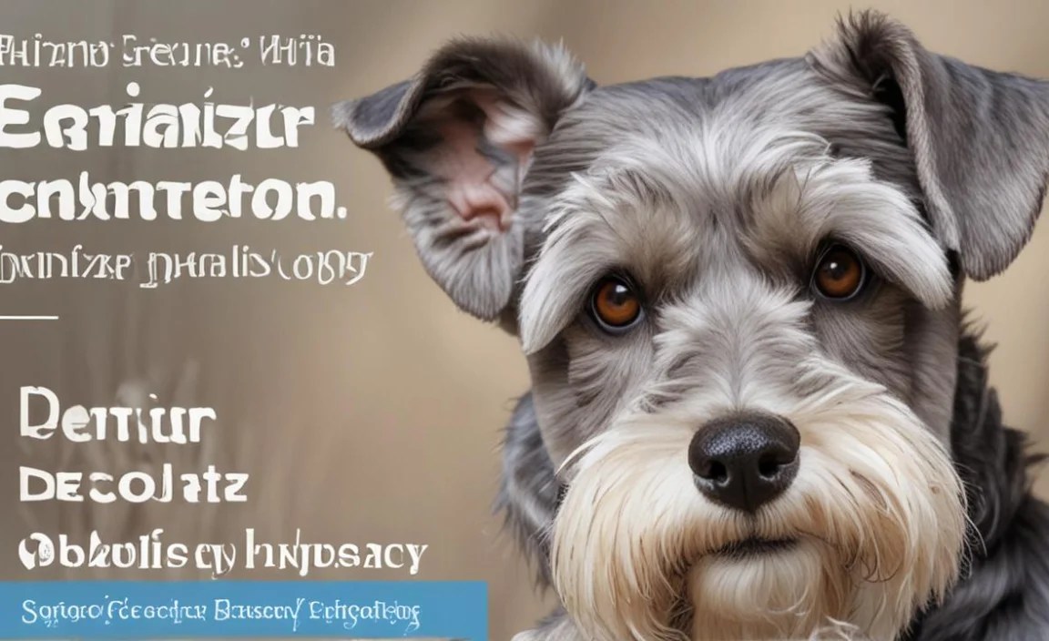 Schnauzer Dementia Signs: Recognize Them Early!