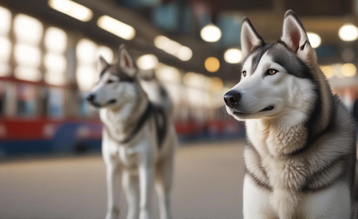 What countries have restrictions on huskies?