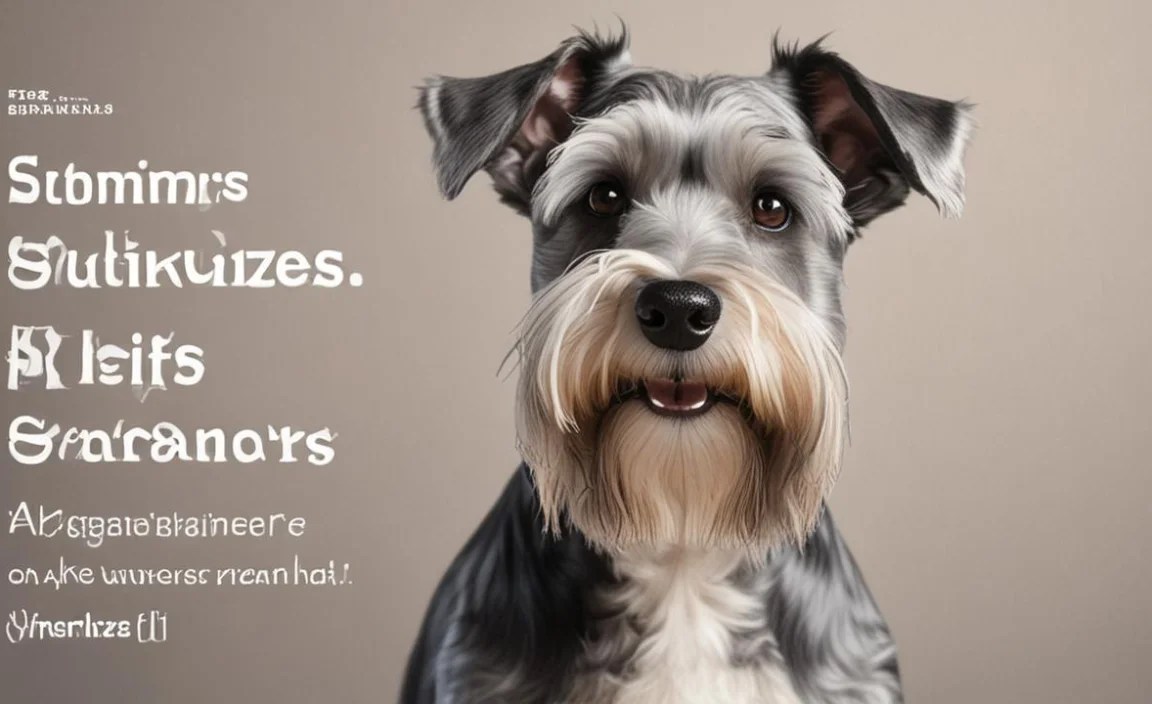 What grooming tools do schnauzers need?