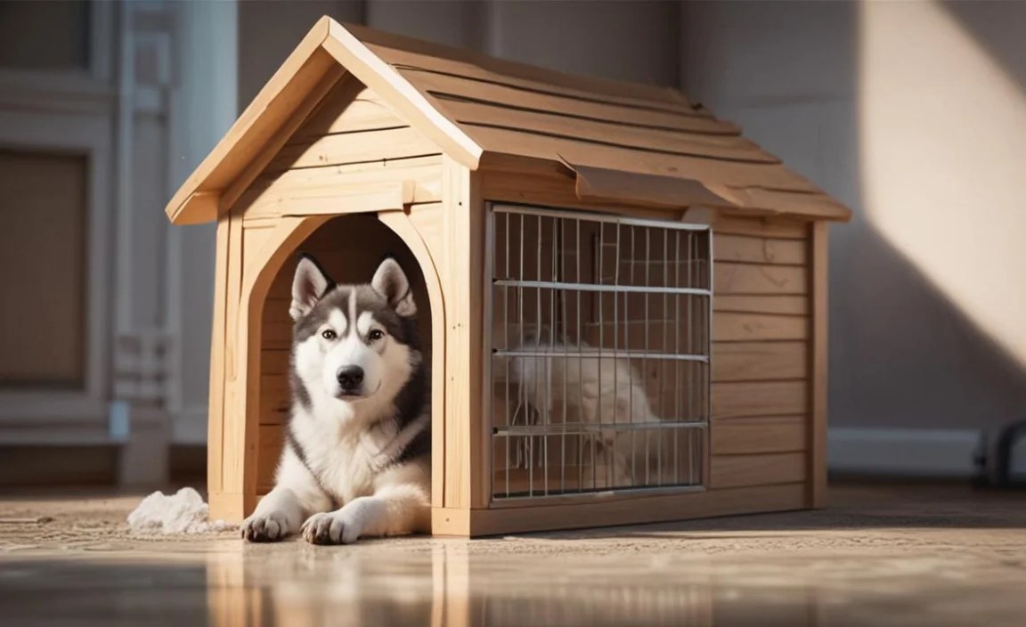 What is a cooling dog house?