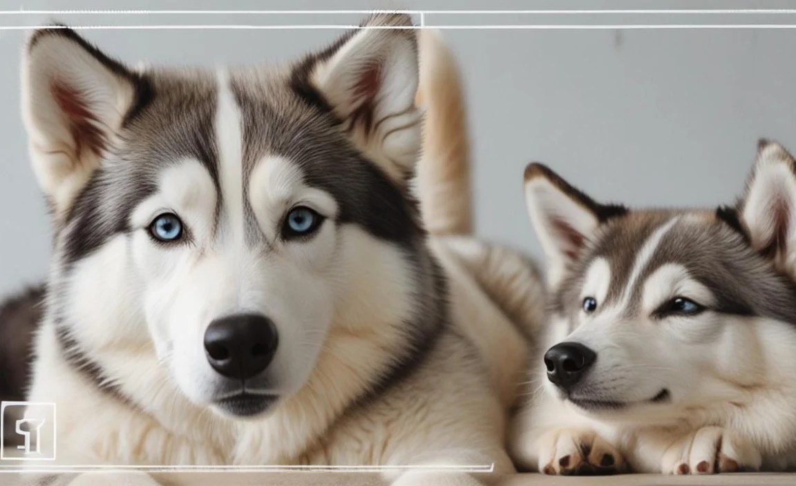 What should Huskies eat daily?