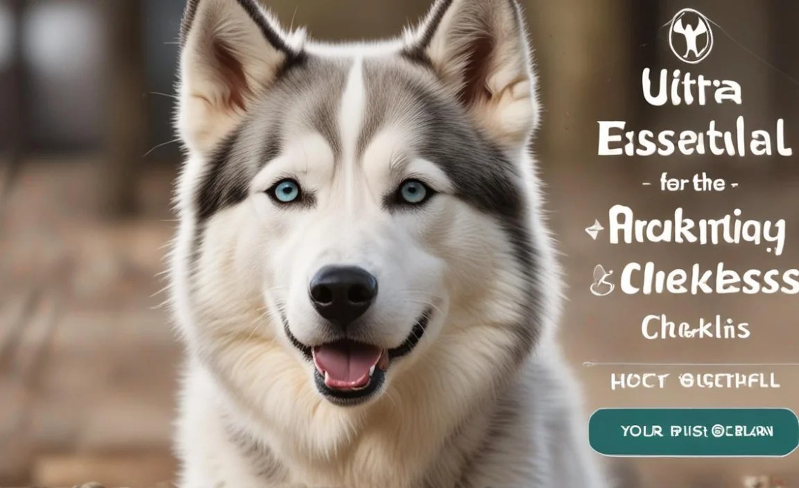What supplies do I need for a husky?