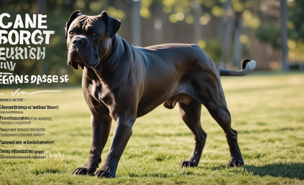 What to Avoid: Exercise Pitfalls for Cane Corsos