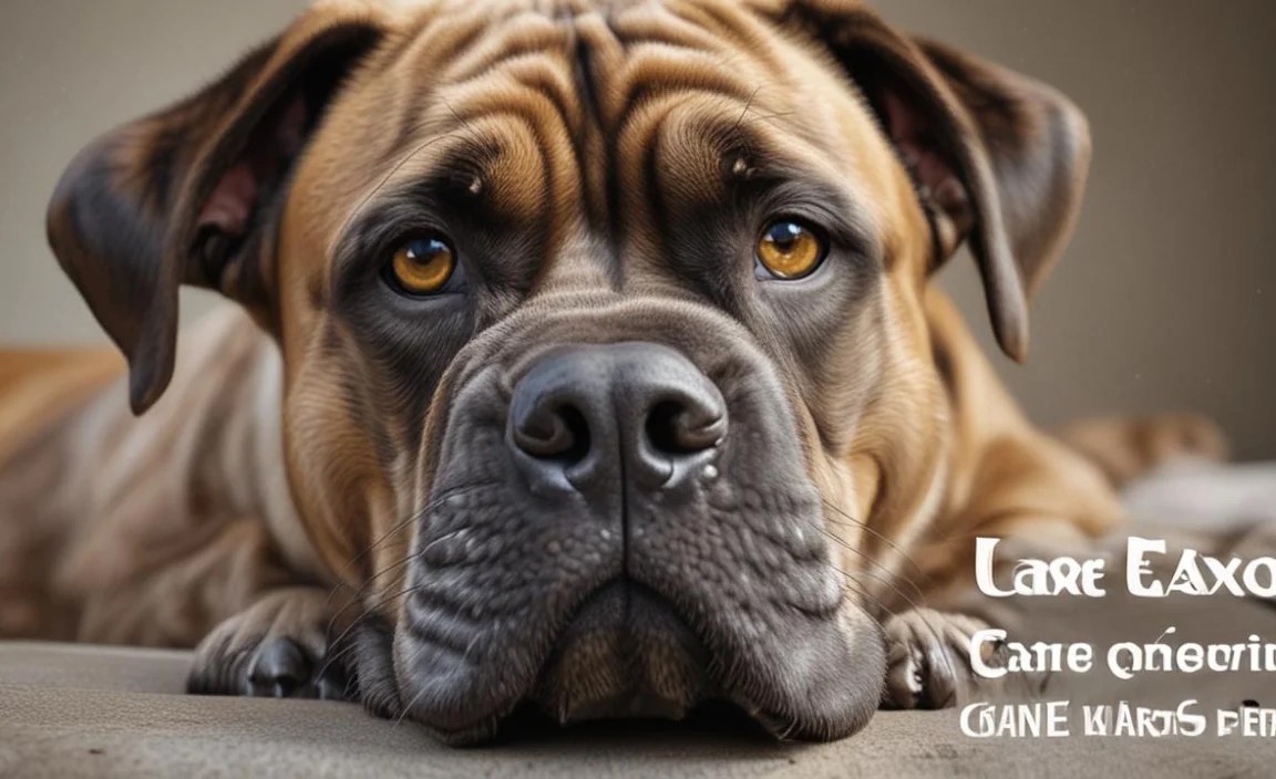When to Seek Veterinary Help for Cane Corso Ears