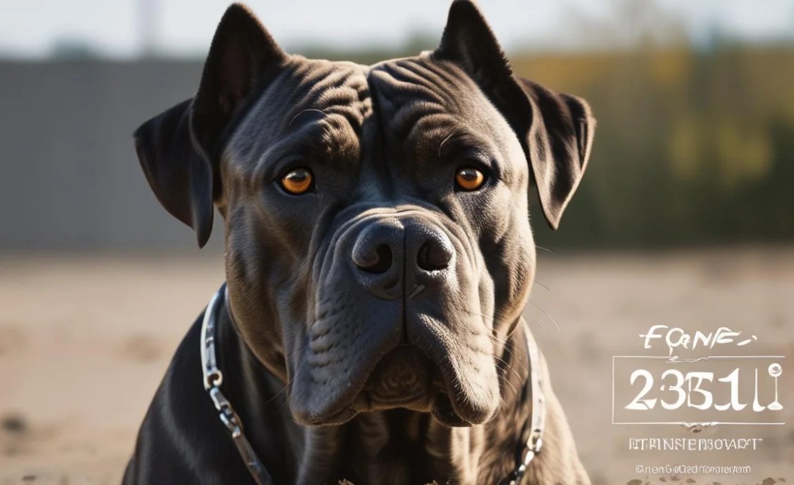 Why a Specialized Diet Matters for Cane Corsos
